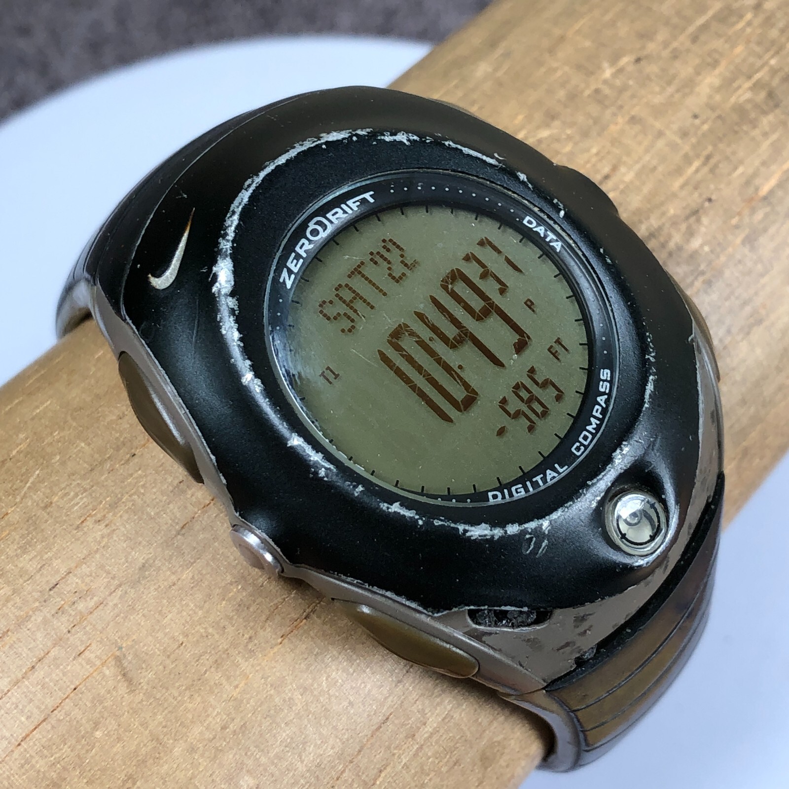 Vintage Nike Men WG56-4000 Zero Drift Black 42mm Quartz Vintage Nike Men WG56-4000 Zero Drift Black 42mm Quartz