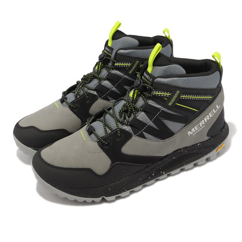 

Merrell Nova Sneaker Boot Банджи Водонепроницаемый Серый Мужчины На Открытом Воздухе Пешие Прогулки J067113, Черный, Nova Sneaker Boot Bungee Wp