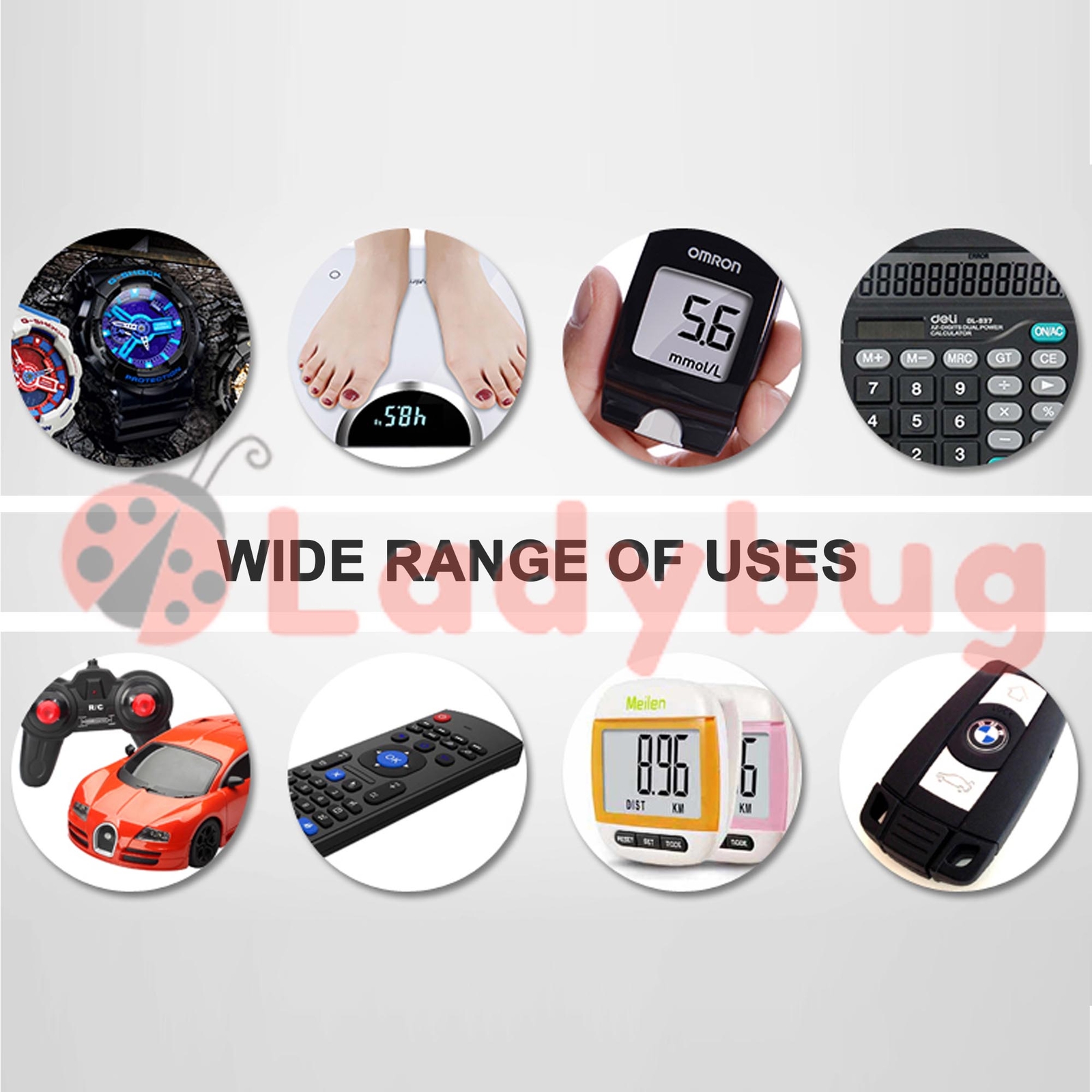 UP TO 50 pcs CR2032 3V