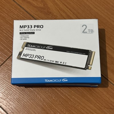 Team Group MP33 PRO M.2 2280 2TB PCIe 3.0 x4 with NVMe 1.3 3D NAND Internal SSD