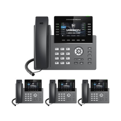 Business Phone System 'Mission Machines' G400C: Includes Grandstream GRP2615 ...