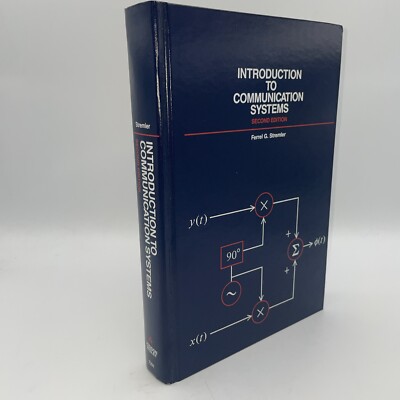 Introduction to Communication Systems 2nd Edition by Ferrel G Stremler 1982