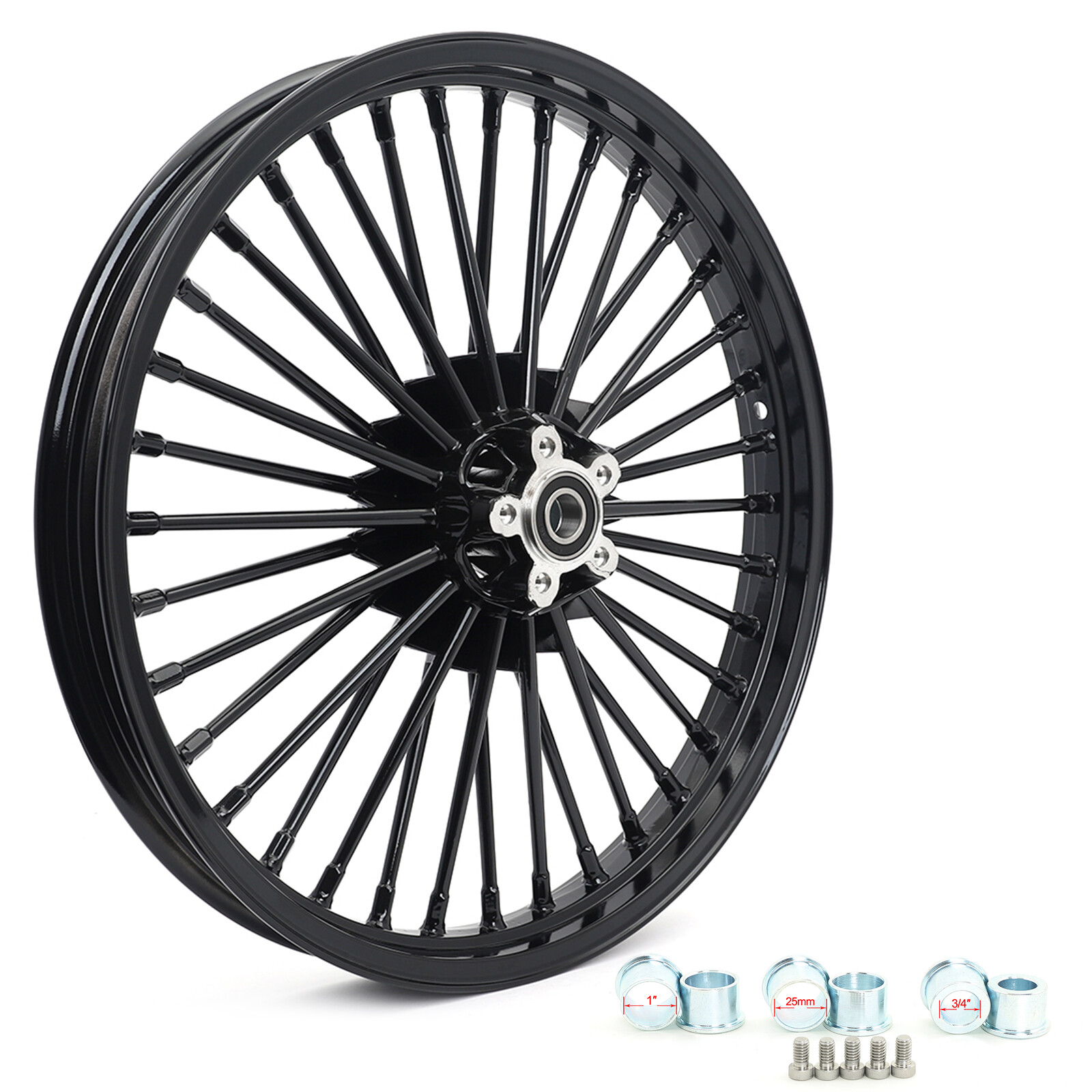 Ruota Anteriore F&R 700C 36 Raggi - Fissa, Libera O Cassetta, QR Nero Per Fixie E Corsa