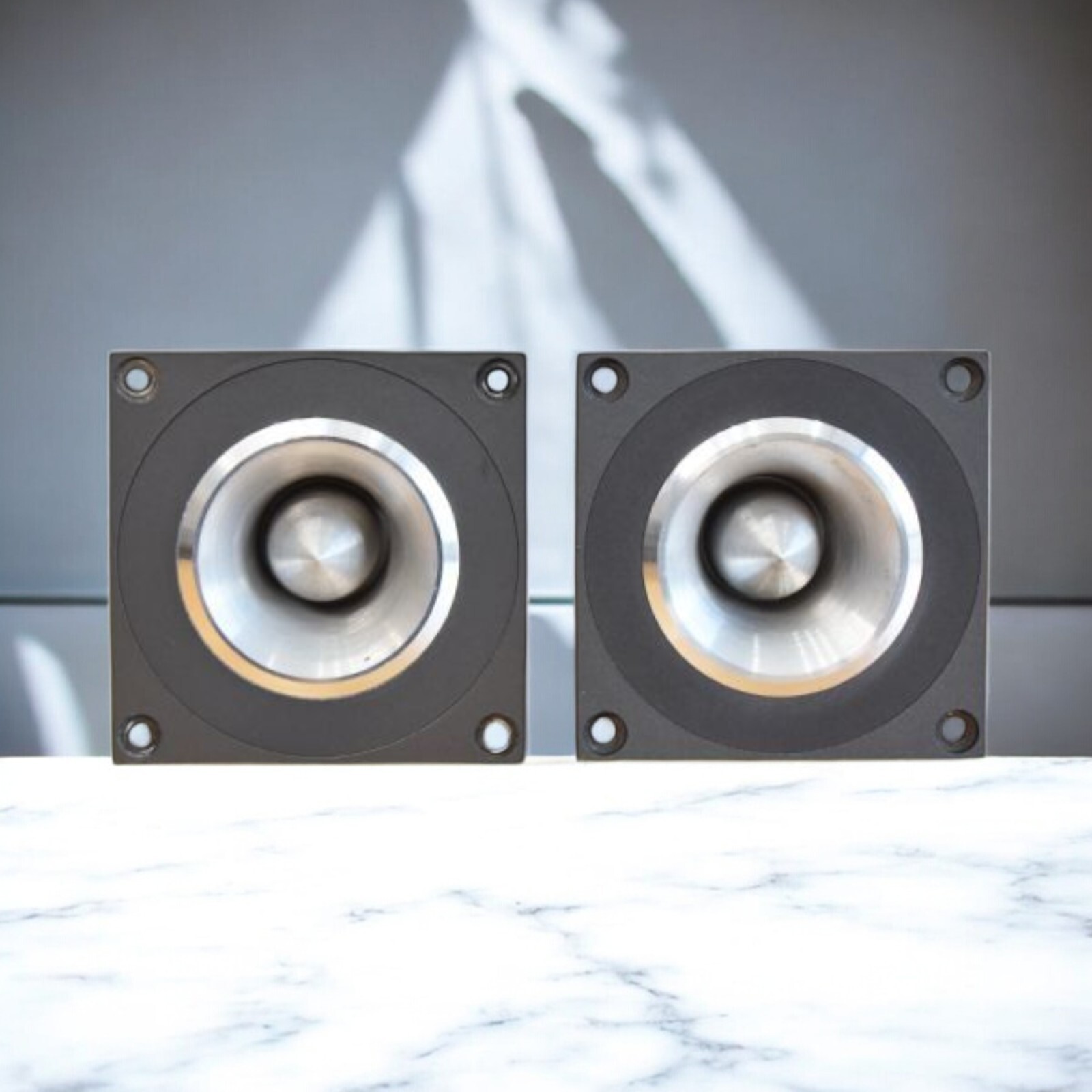 スピーカー・ウーファー Fostex FT66H FOSTEX Pair of FT66H Horn Super Tweeter Unit Pair Speaker