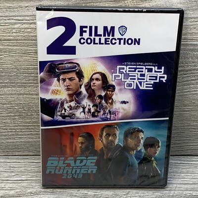 2 Film Collection - Ready Player One & Blade Runner 2049 DVD Factory Sealed