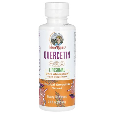 Quercetin Liposomal, Tropical Smoothie, 7.6 fl oz (225 ml)