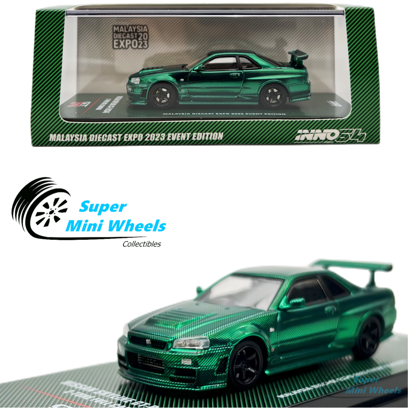 CHASE INNO64 1:64 Nissan Skyline GT-R R34 Z-TUNE Full Carbon CHASE INNO64 1:64 Nissan Skyline GT-R R34 Z-TUNE Full Carbon