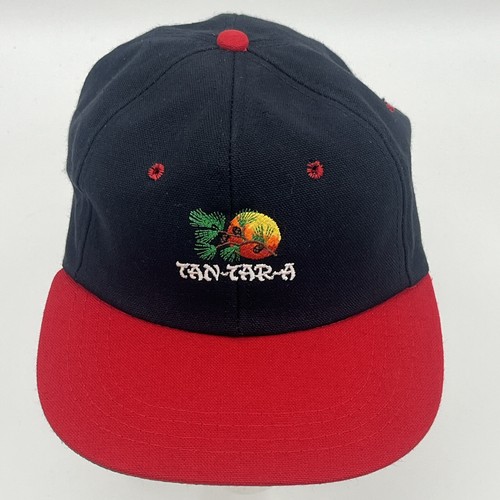 帽子 taara HAT Tan-Tar-A Golf Hat - VTG 90s Y2K Tantara Black StrapBack