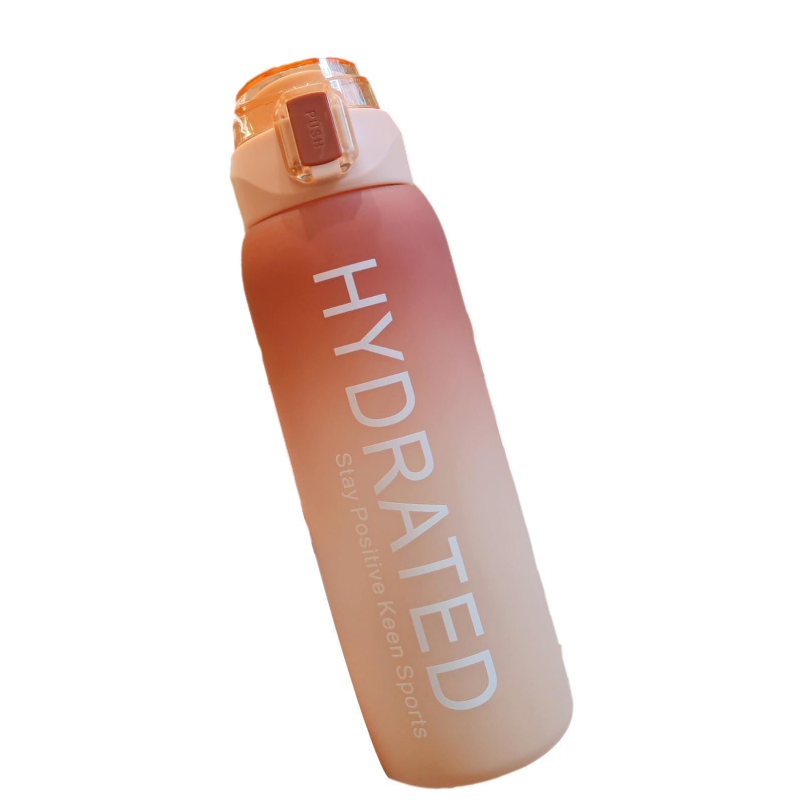 1L Sports Water Bottle Large Capacity Portable Time Motivational Fitness Jugs