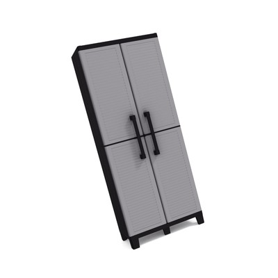 Keter Space Winner Tall Metro Storage Utility Cabinet Indoor