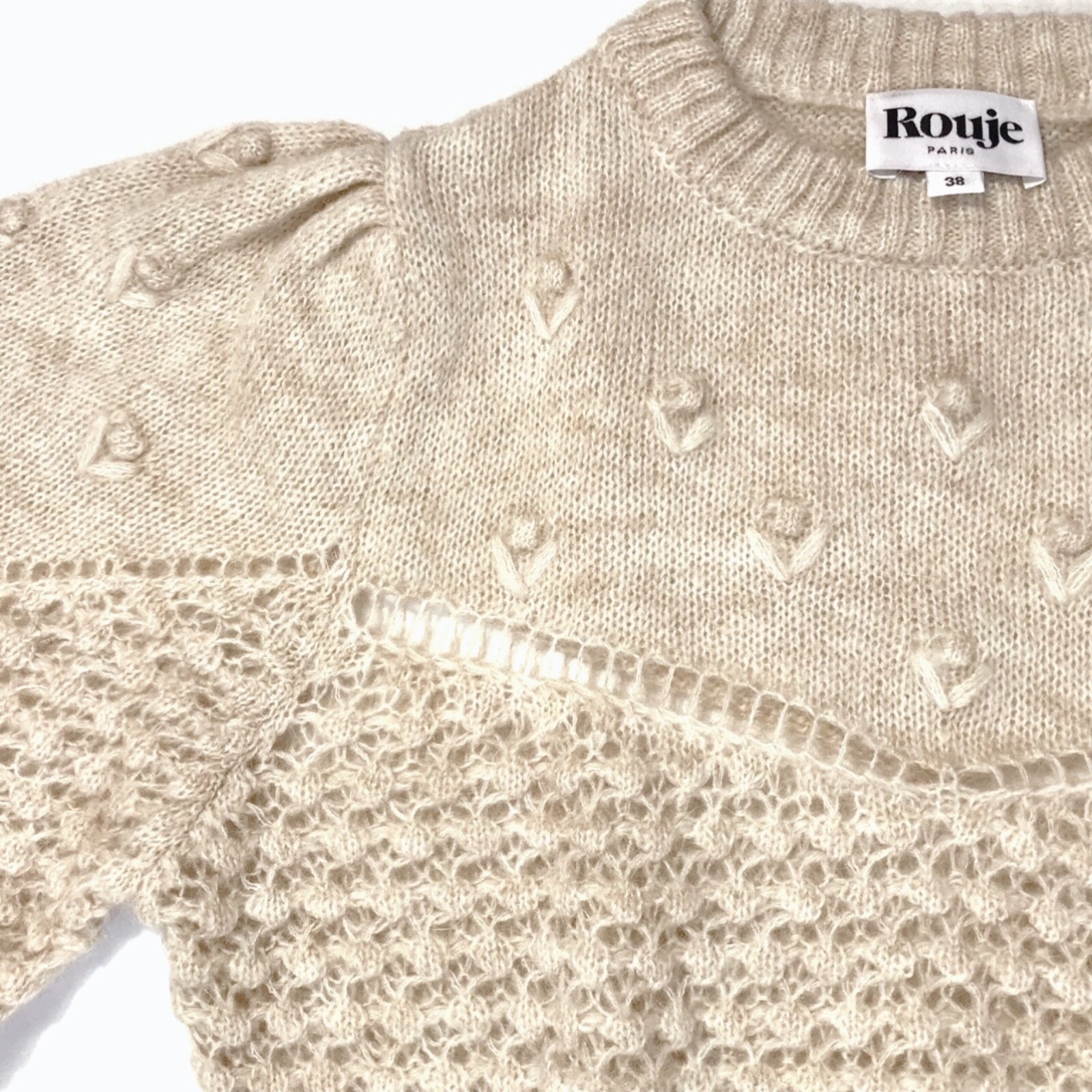 Свитер ROUJE Paris Sweater SYLVIE Ecru 