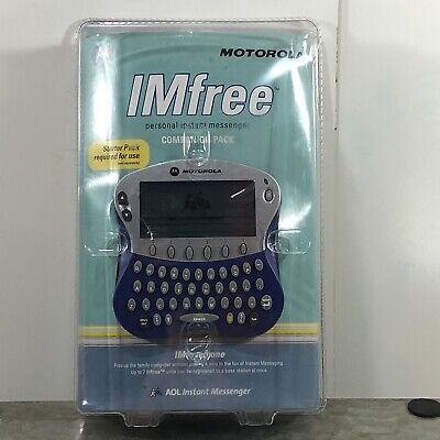 Vintage - Motorola IMfree 56567 Personal Instant Messenger - AOL IM