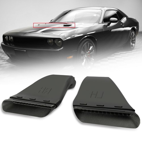 Универсальный боковой вентиляционный патрубок капота RH / LH Подходит для Dodge Challenger R/ T SRT 2008-2014