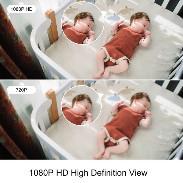 WiFi 1080P Somke Detector Camera Night Vision Motion Detection Recording Audio - Image 6