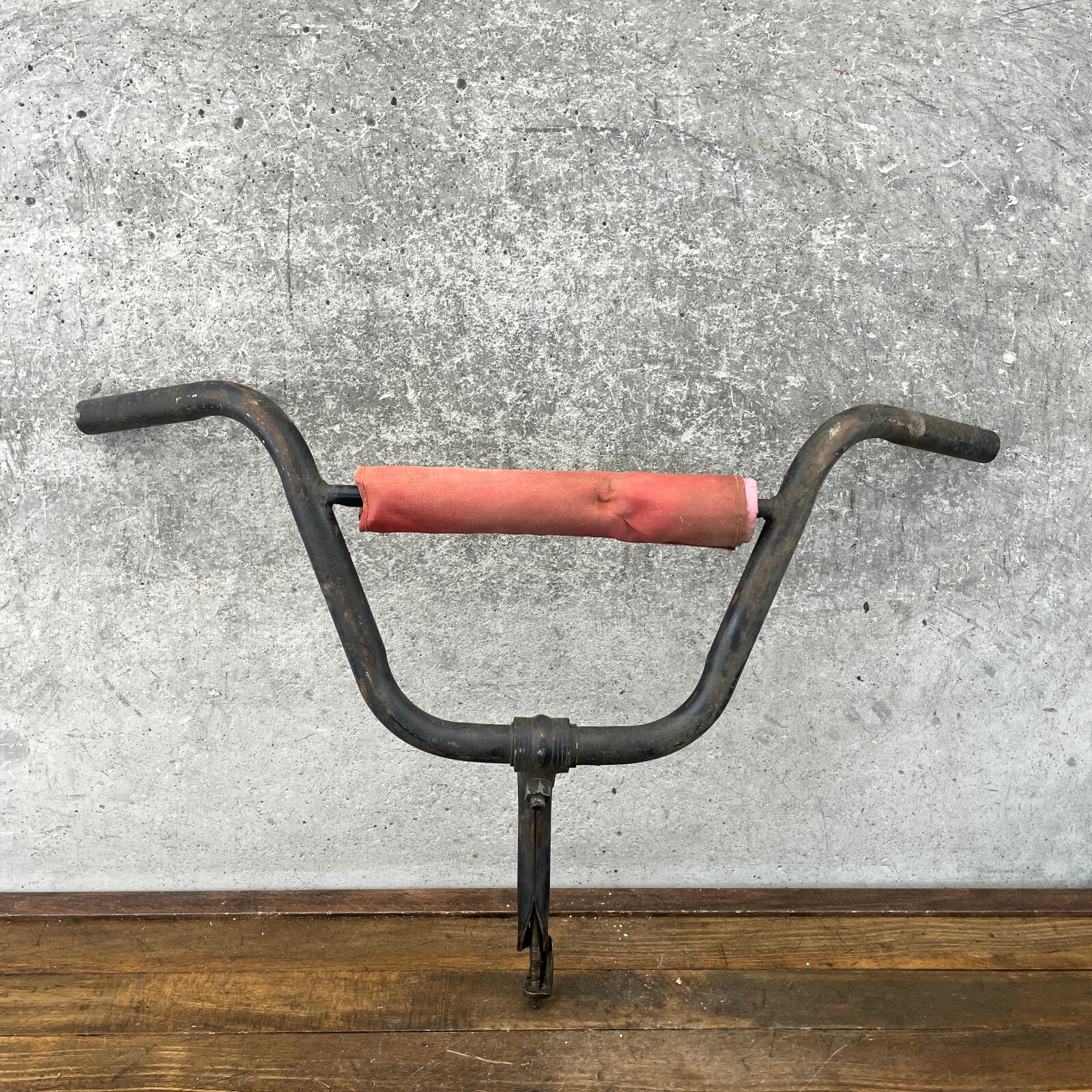 Old School BMX Box Bar Handlebar Stem WALD Neck Pad OG 70s