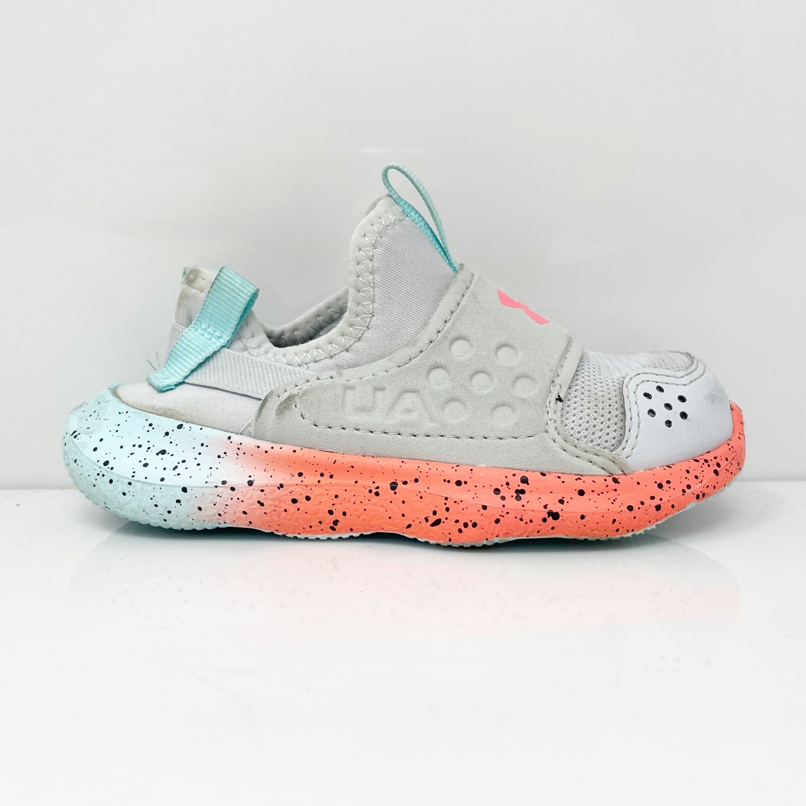 

Кроссовки Under Armour Girls Runplay Fade 3025397-100 Серые Кроссовки Размер 7K, Серый, Runplay Fade