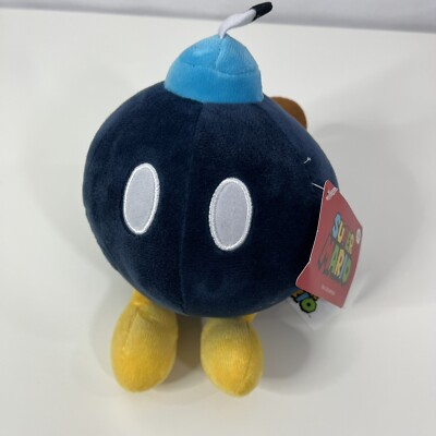 Super Mario BOB-OMB Bomb 8  Plush Good Stuff 2023 New w/ Tag NWT Stuffed Toy