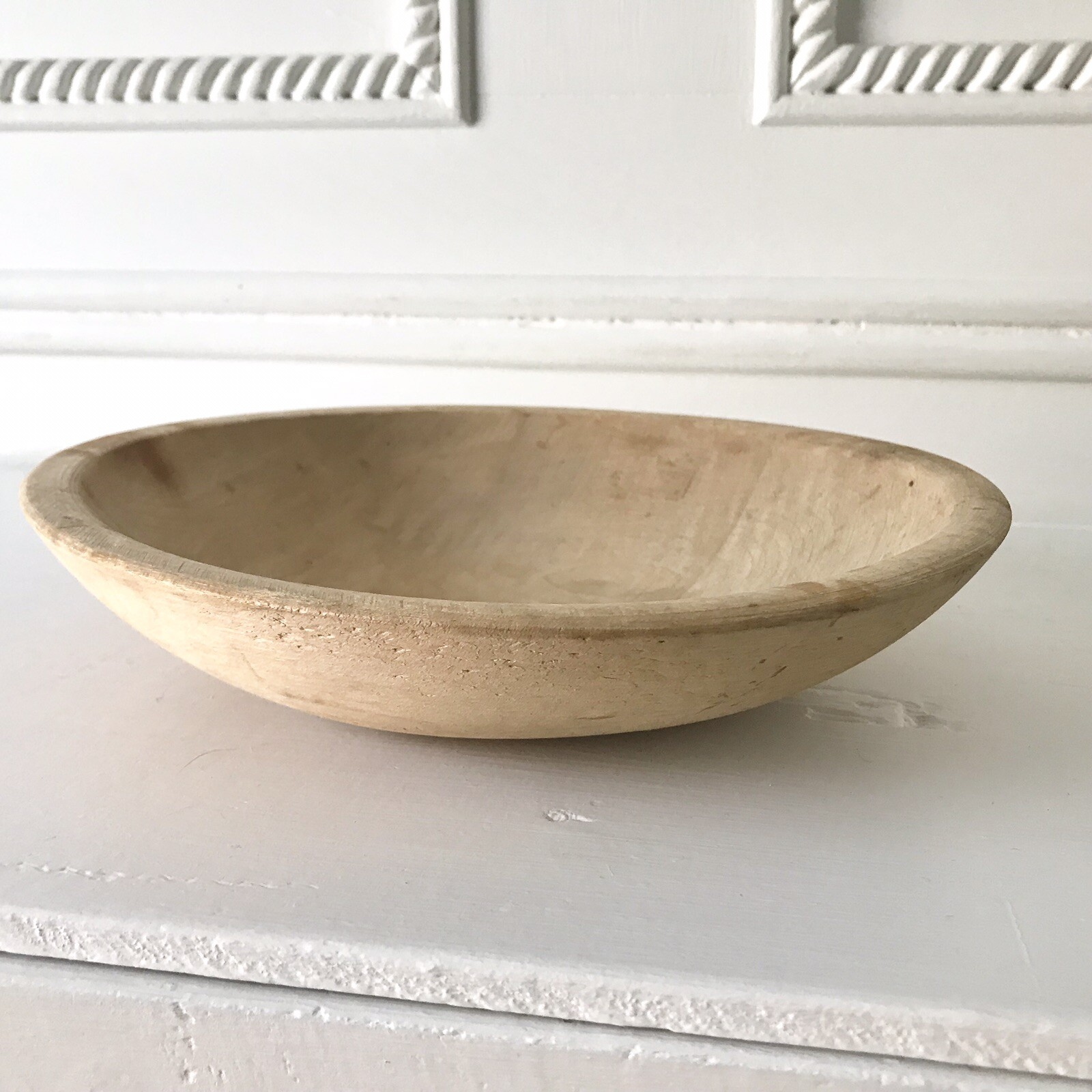 Vintage Munsing Primitive Wood Wooden Bowl 9