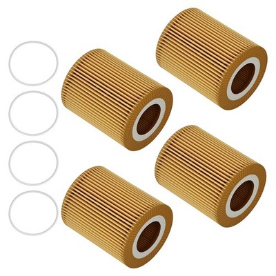 4x Oil Filter Kit HU826X for Range Rover Sport Discovery 2016-2021