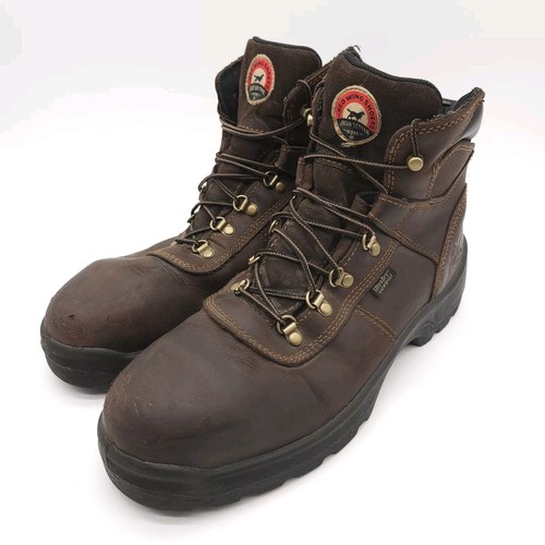 Red Wing Irish Setter Sport Boot ブラウン Red Wing Irish Setter (Mens 12) Work Boots Safety Toe Lace