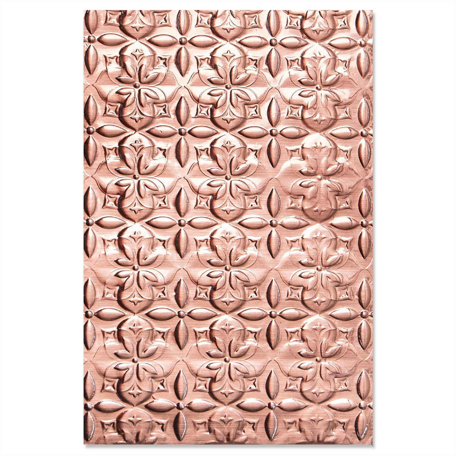 Sizzix 3D Textured Impressions Embossing Folder - Adorned Tile