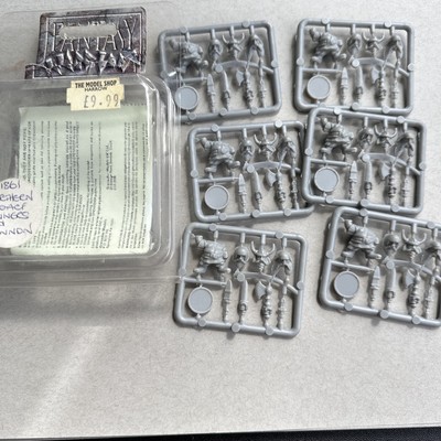 OOP Citadel / Warhammer Empire Psychostyrene Dwarfs BNIB