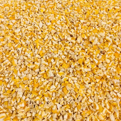 Cracked Corn Premium Wildlife Chicken Scratch Bird Feed Fine Grind Choose Size