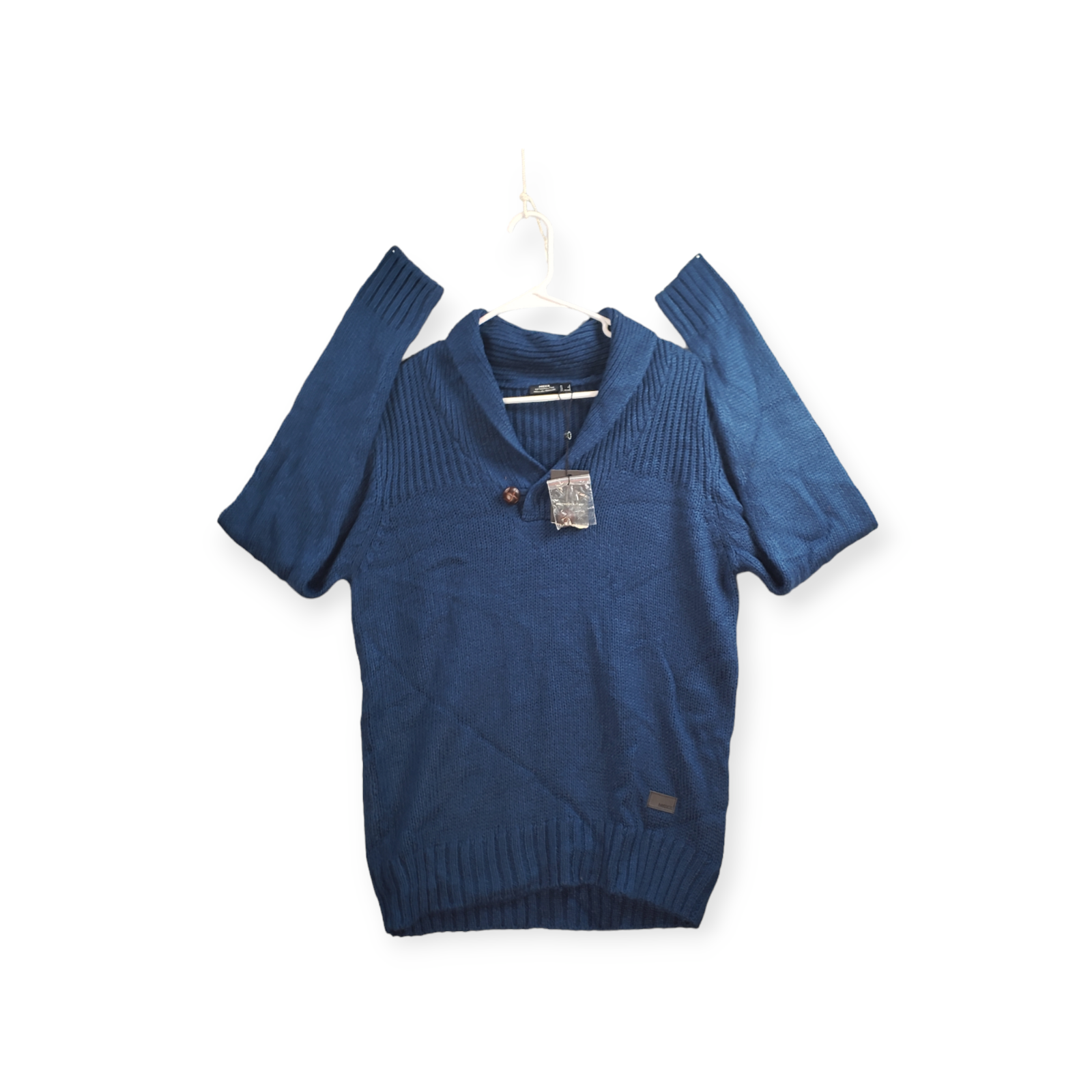 レグ NWT Mexx Henley Single Button Cowl Neck Sweater Reg. Size S