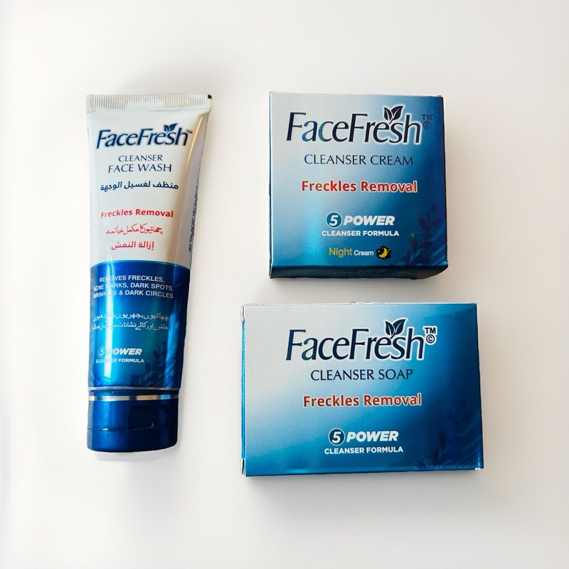 Face Fresh Cleanser Gamme 3 In 1