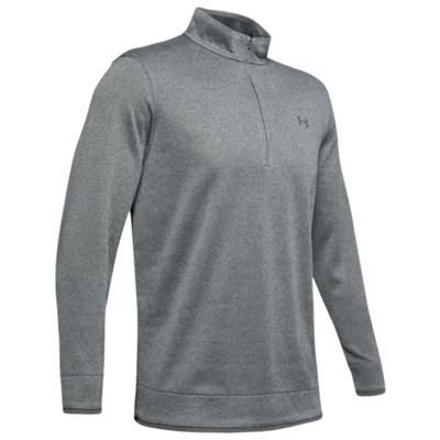 

Мужской свитер Under Armour UA, флисовый пуловер с молнией 1/2 — серый 1345464 — новинка, Pitch gray/pitch gray/pitch gray, Sweater Fleece