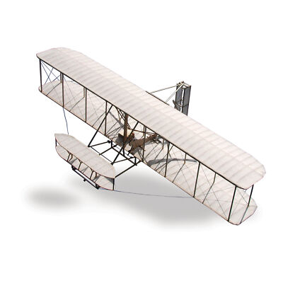 Guillow's 1903 Wright Brother Flyer Laser Cut Model Kit, Small