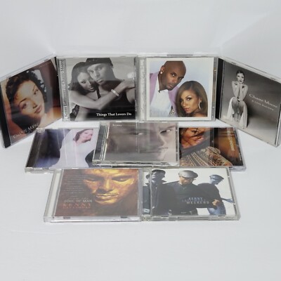 Kenny Lattimore/Chante Moore 9 CD Lot : Weekend Exposed Uncovered Things That..