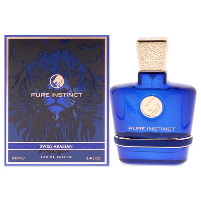 3 Pack Pure Instinct by Swiss Arabian for Men - 3.4 oz EDP Spray