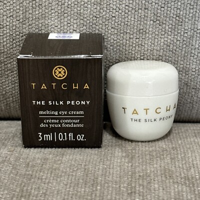 Tatcha The Silk Peony Melting Eye Cream 3ml 0.1 FL oz Travel Size NIB