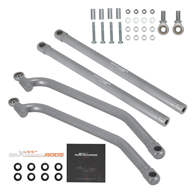 Rear Upper Lower Radius Rods Bars for 2014 2015 2016 2017 Polaris RZR XP 1000