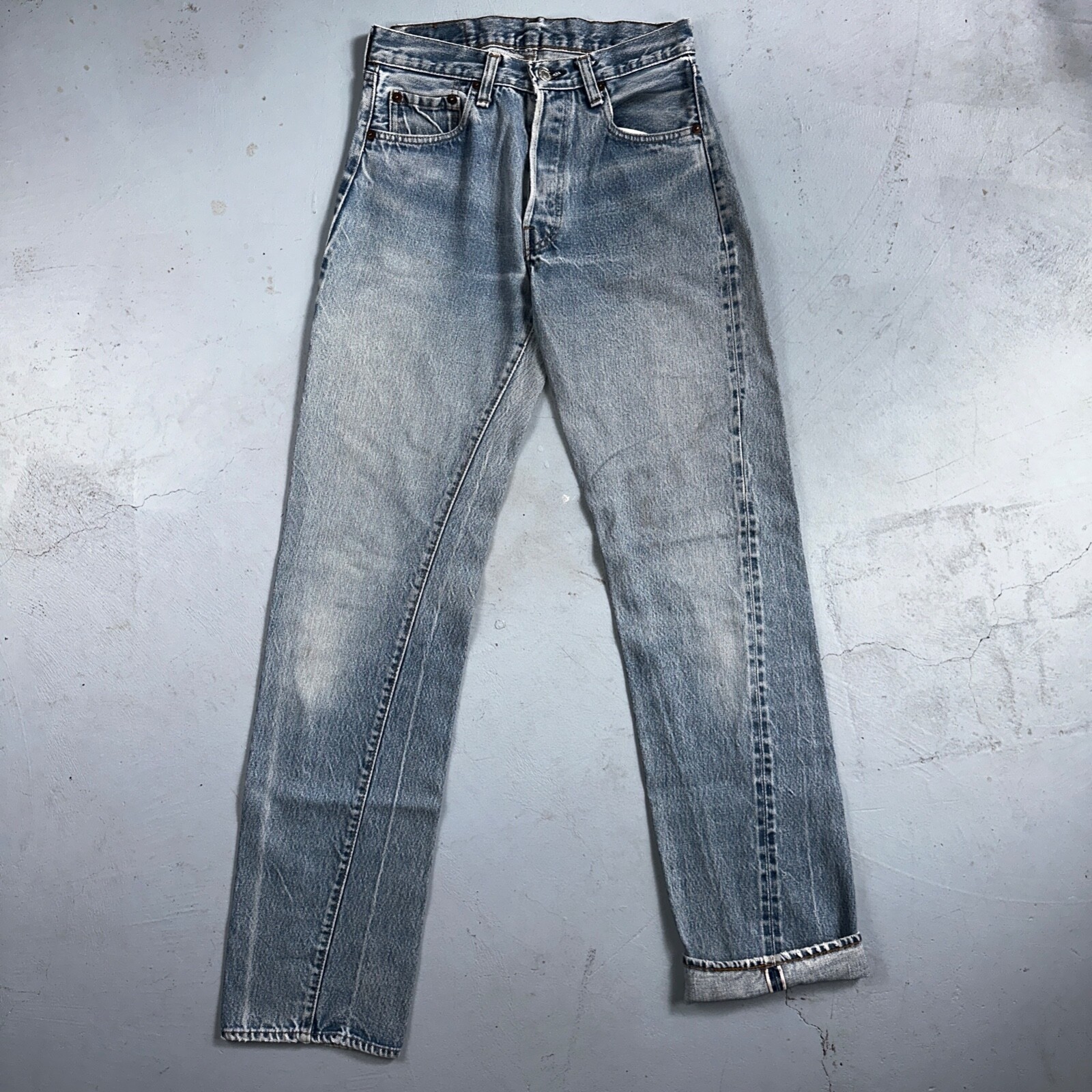 【80s】Levi's 501xx USA製 87 ハチマル W33 80s USA製 Levi'sリーバイス 501 デニムパンツ w33☆117