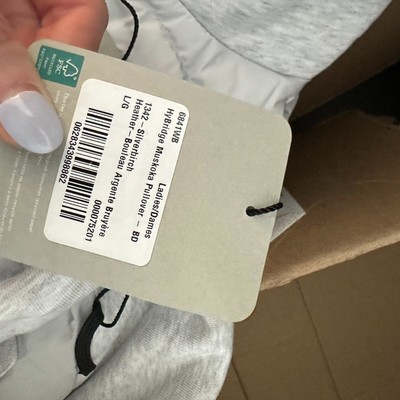 Pre-owned Canada Goose Hybridge Muskoka Pullover Sweater Black Label 1/2 Zip Sz Large In Gray