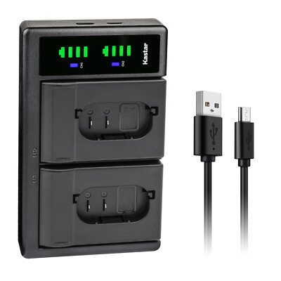 Kastar Dual USB Battery Charger for Leica BP-SCL4 BC-SCL4 Leica S SL Q2 Typ 601