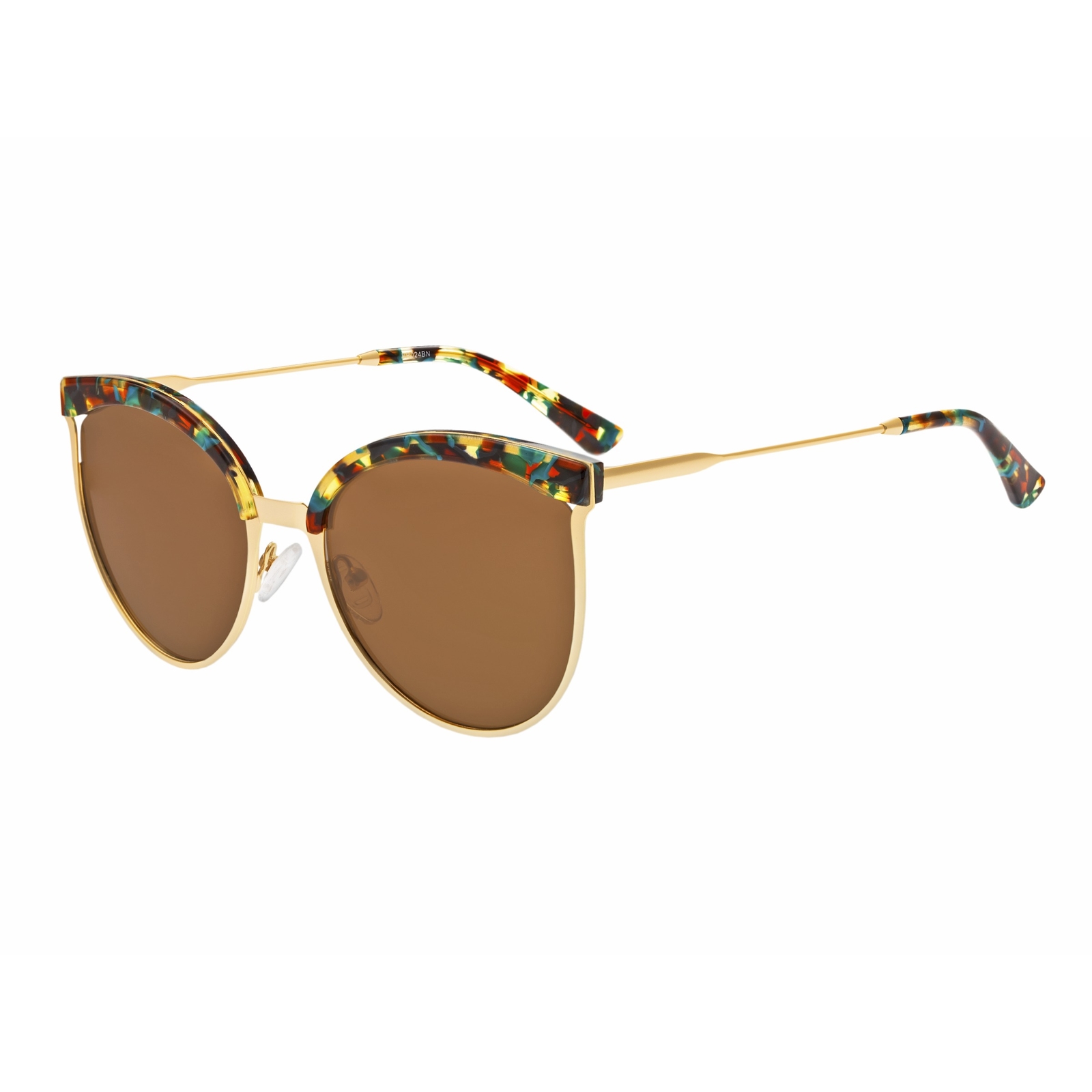 Bertha Lunette de soleil Femme Marron Marron: Bertha Lunette de soleil Femme Marron Marron: