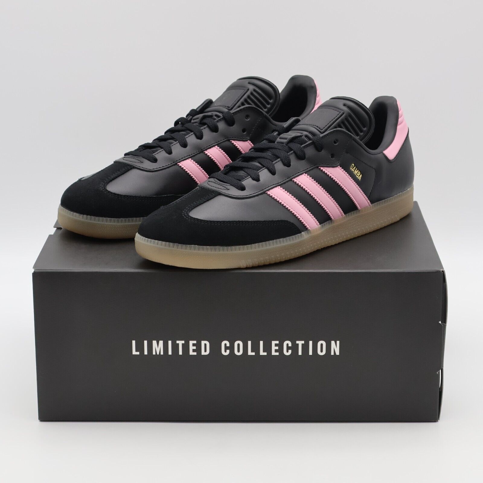 IH8157 Inter Miami CF adidas Originals Samba Core Black IH8157 Inter Miami CF adidas Originals Samba Core Black
