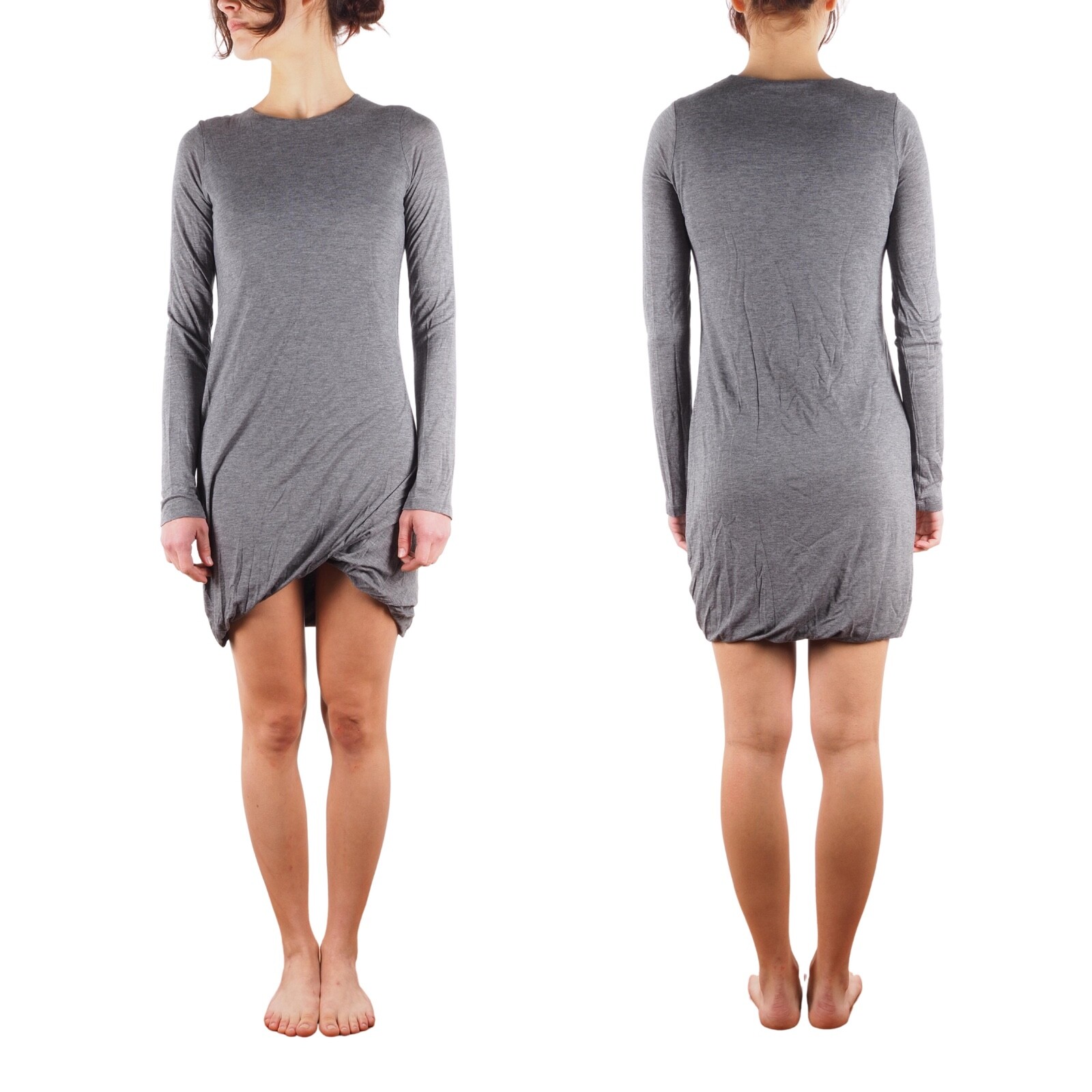 Acne Studios Emilia AW15 Women's Gray Mini Dress size S