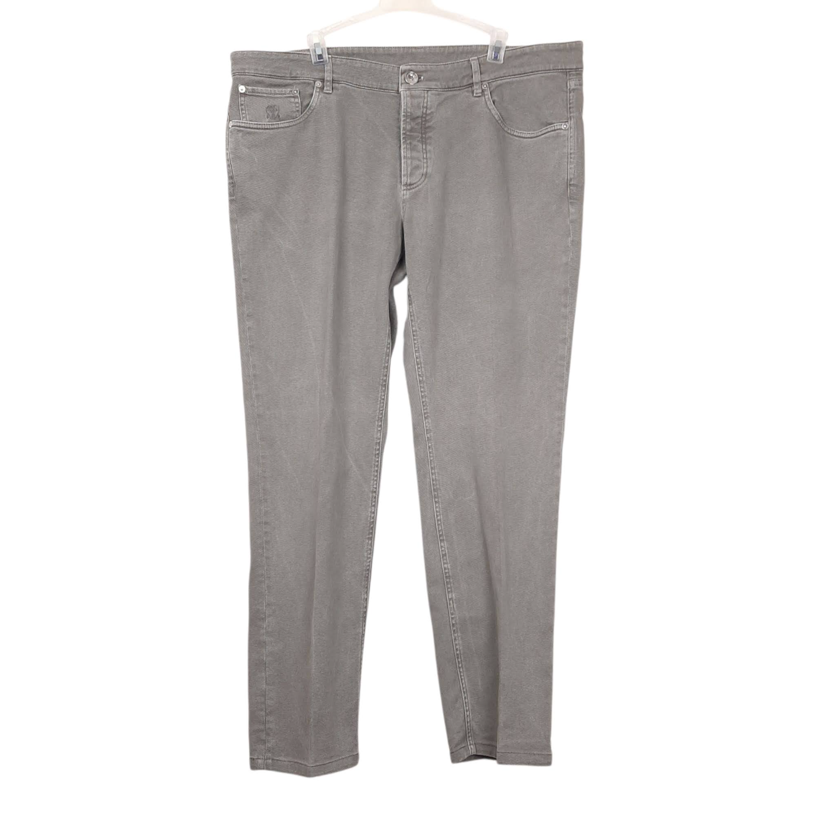 Brunello Cucinelli mens 44 Traditional Fit button fly denim
