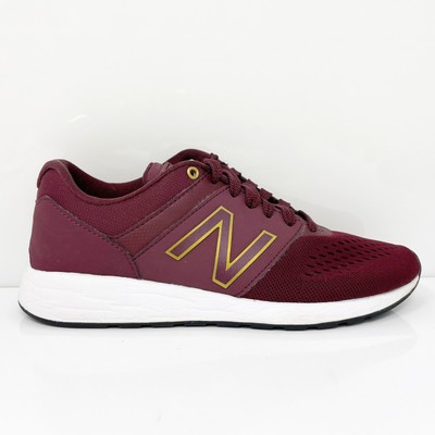 

Кроссовки New Balance женские 24 WRL24NMR красные кроссовки размер 7 B, Коричневый, 24