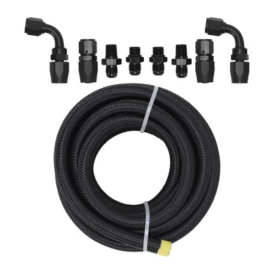 2pcs Automatic Transmission 6AN Cooler Hose Line Kit For 4L60E 4L65E