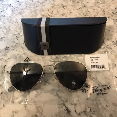 Original Penguin Gold Fuzzy sunglasses
