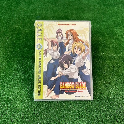 Bamboo Blade Anime DVD Episodes 1-26 4 Edition Sealed New Free Shipping BOGO