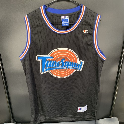 Champion Space Jam Tune Squad Black Basketball Jersey Tweety 1/3 Size XL. G