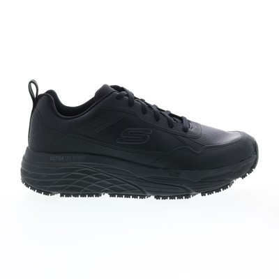 

Черные мужские кроссовки Skechers Max Cushioning Elite, устойчивые к скольжению 10, Черный, Skechers Work Max Cushioning Elite Slip Resistant