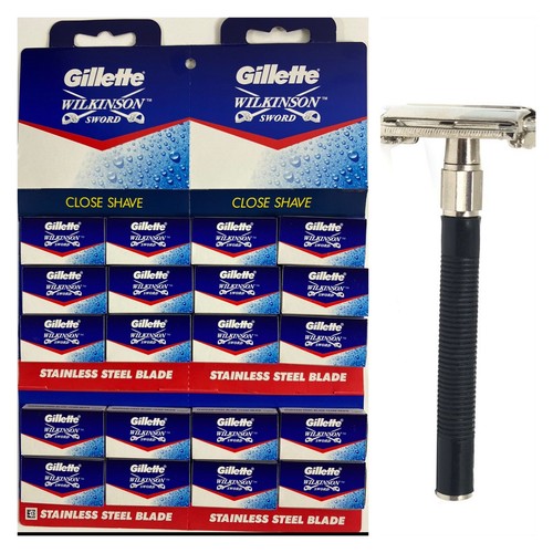 Gillette double edge razor discount