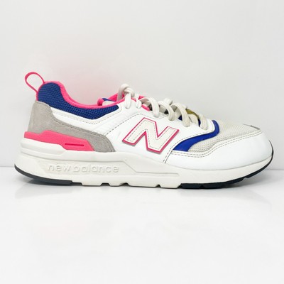 New Balance Boys 997 PR997HAJ Белая повседневная обувь Кроссовки Размер 3 M